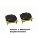 Atlas ATEXH-TPF-9 9,000 lb. Capacity Baseplate 2-Post Lift Sliding Arm Adapters Free