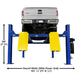 Atlas PRO14KCFA-EXT-COMBO Front View with Car and Dimensions View