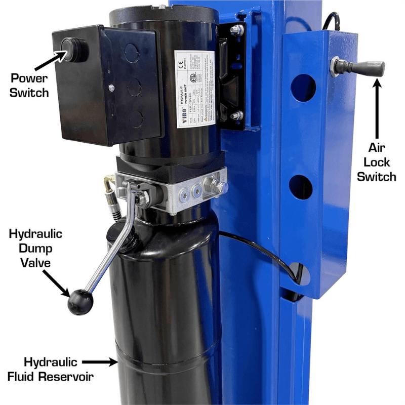 PRO14KCFA-EXT-COMBO 14000 LB. Extra Long Lift Tank and Switch View