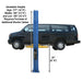 Atlas PV12PX 12,000 lb 2-Post Lift Side View with Van