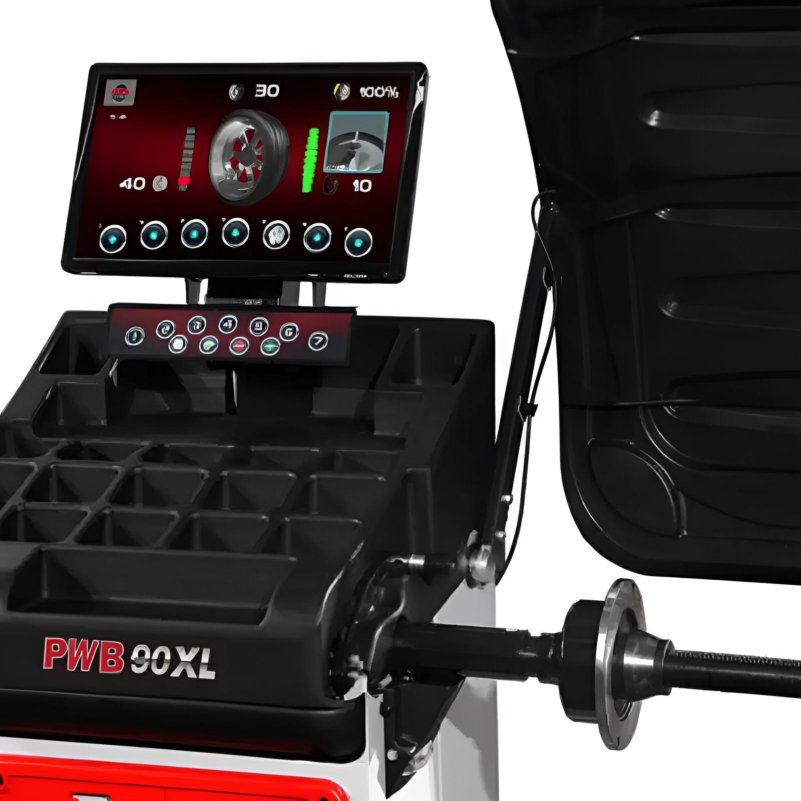 Platinum TCWB-COMBO2, PTC500 + PWB90XL Wheel & Tire - Wheel Balancer Screen View