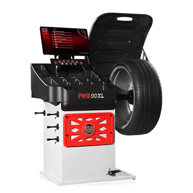 Atlas Platinum PWB90XL 3D Video Wheel Balancer W/ Laser Line Side View