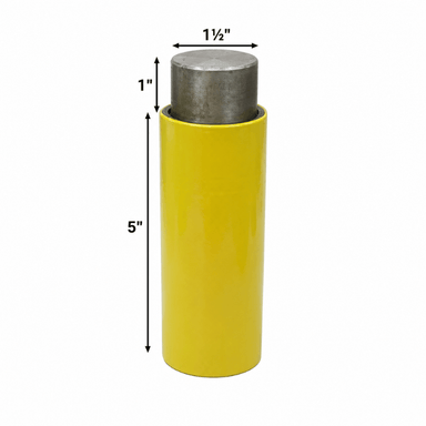 QL40-000-05 5" Stackable Truck Adapter - With Dimension View