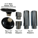 RJ45A 4,500 lb Capacity Air/Hydraulic Rolling Bridge Jack Adapters and Pads View