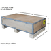 Atlas RJ8 8,000 lbs Rolling Bridge Jack Shipping Box View