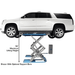 SLP9K 9,000 lb Full Rise Scissor Lift Side View