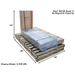 Atlas SLP9K 9,000 lb Full Rise Scissor Lift Package View