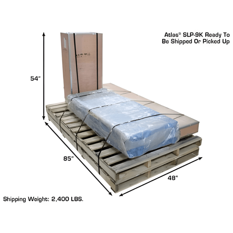 Atlas SLP9K 9,000 lb Full Rise Scissor Lift Package View