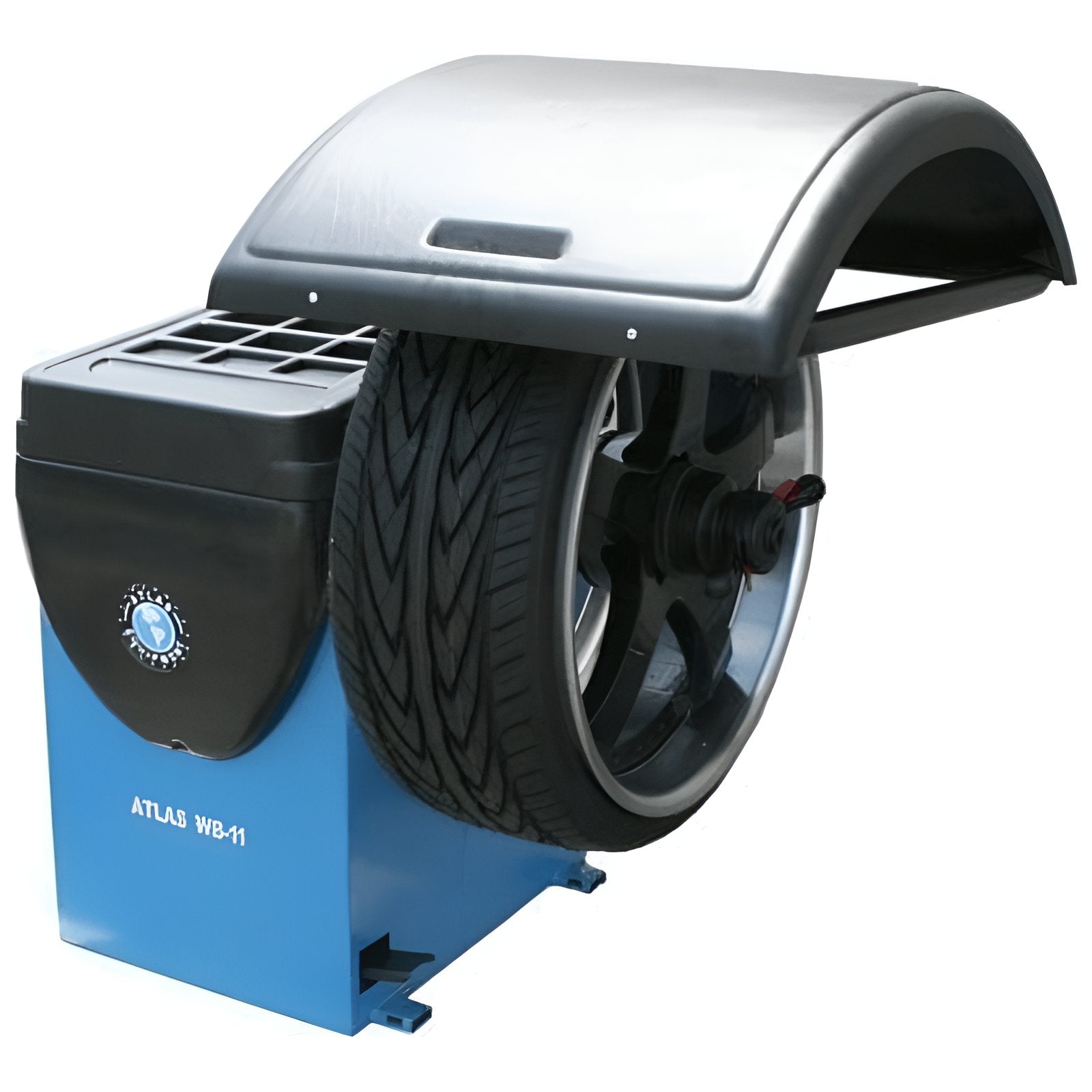 WB11 Wheel Balancer Motorcycle Close View