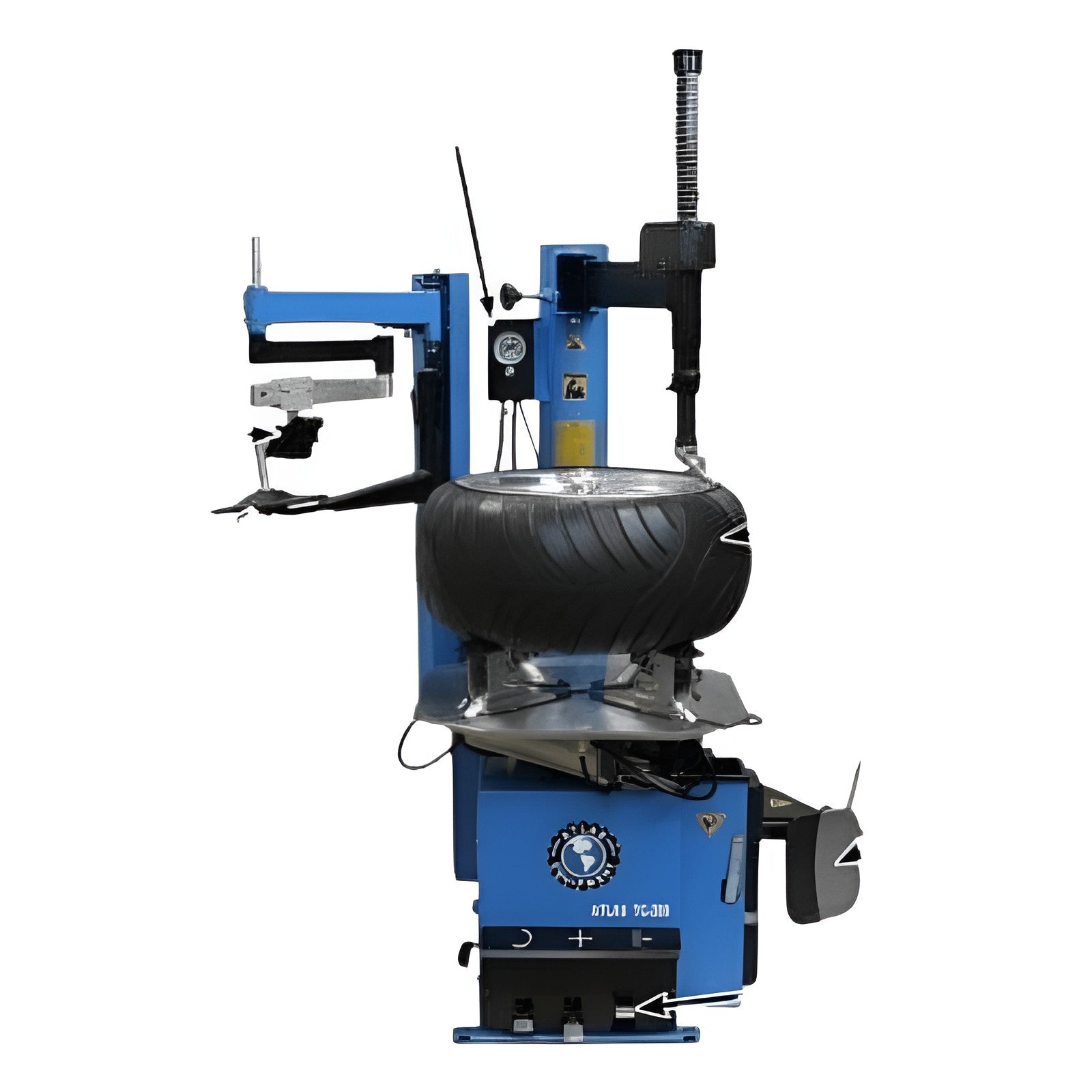 Atlas TC289LH Front View with wheel