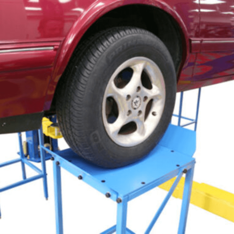 Atlas WHLSTD Alignment Wheel Stand & Turntable Package - Wheel VIew