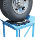 Atlas WHLSTD Alignment Wheel Stand & Turntable Package - Tire View