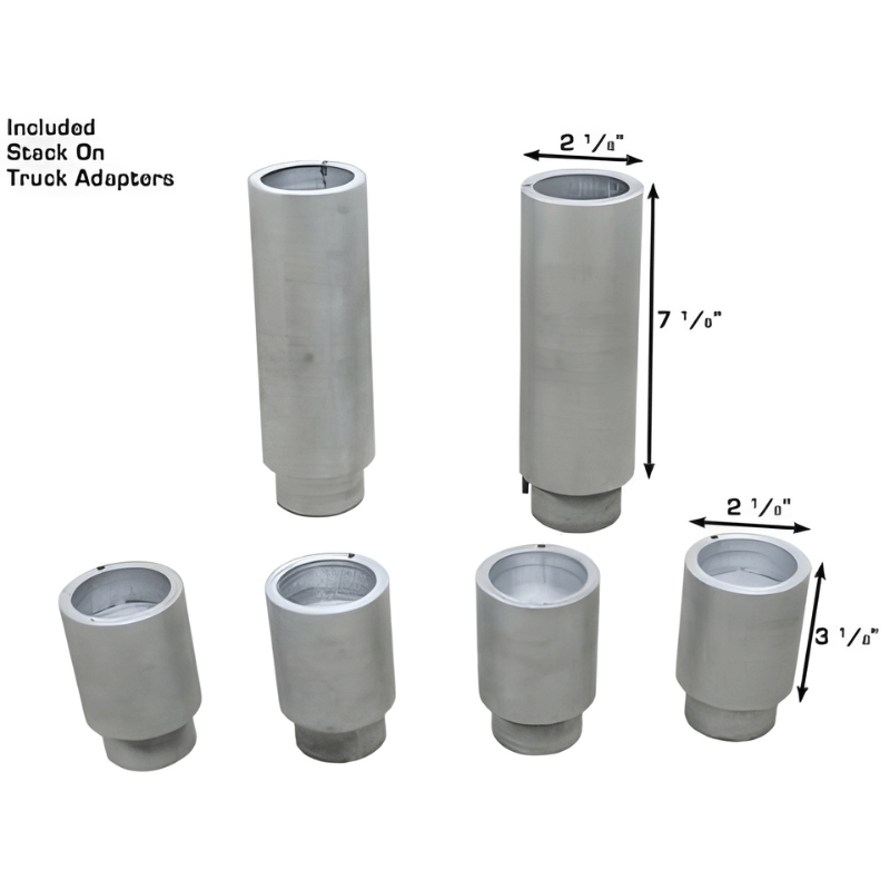 Atlas 12ASL 12,000lb Scissor Alignment Lift Adapters View