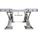 Atlas 12AWFSL-N 12,000 lb Alignment Double Scissor Lift Front View