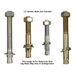 12AWFSL-N 12,000 lb Alignment Double Scissor Lift Anchor Bolts View
