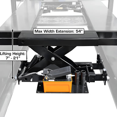  RJ6BK 6,000 lb Rolling Bridge Jack - Hydraulic by Atlas Extension View