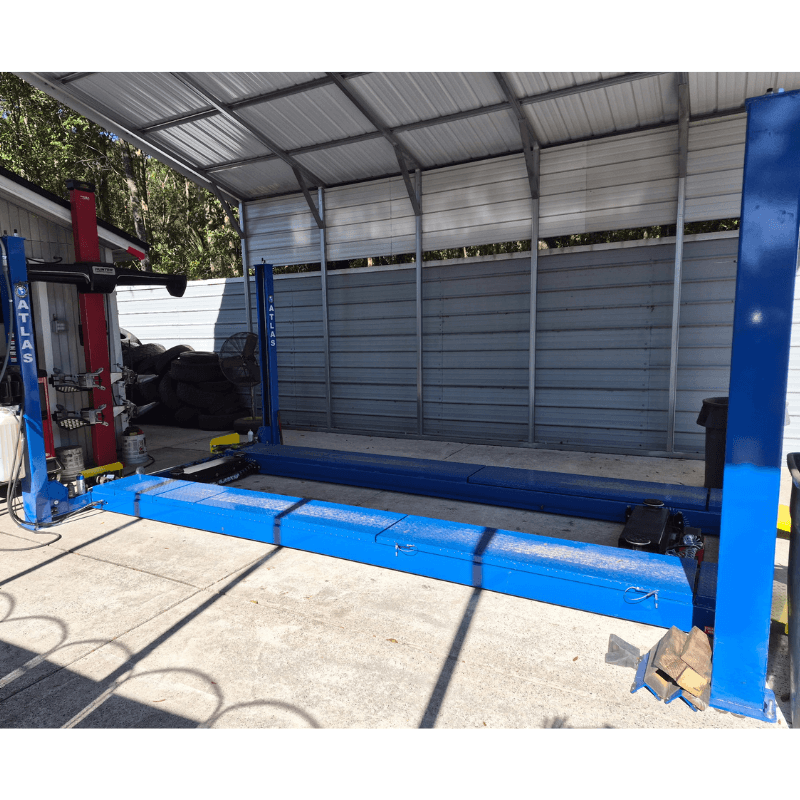 Atlas 412A 12,000 lb Side View