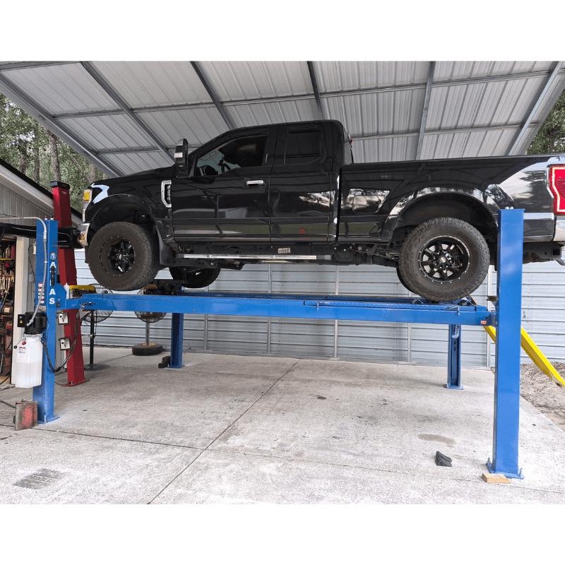 412A 4-Post Alignment Lift by Atlas Side View