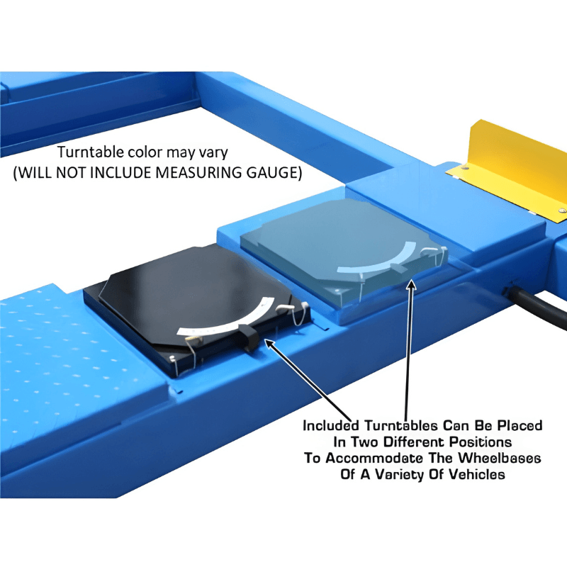 Atlas 412A Alignment Lift With Optional Turn Table View