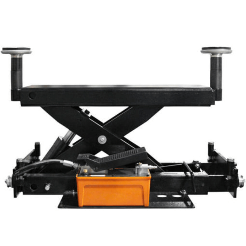 Atlas RJ6BK 6,000 lb Rolling Bridge Jack - Side View