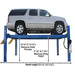 Atlas 412 Lift 12,000 lb - Commercial Full Side View with Car