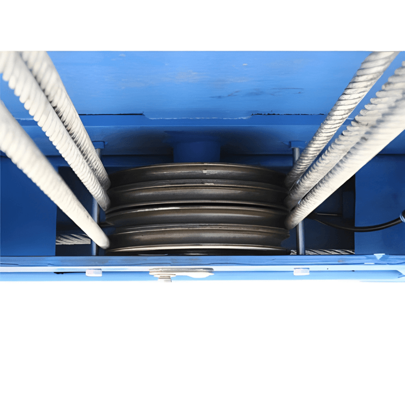 Atlas 412 12,000 lb Under Ramps beam View