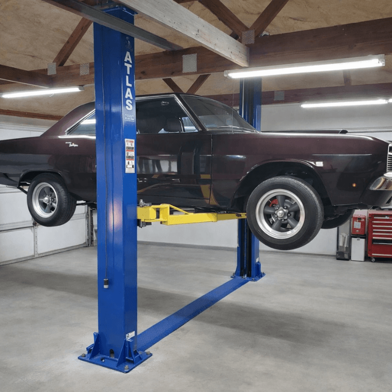 Atlas 9KBP 9,000 lb 2 Post Lift - Low Ceiling