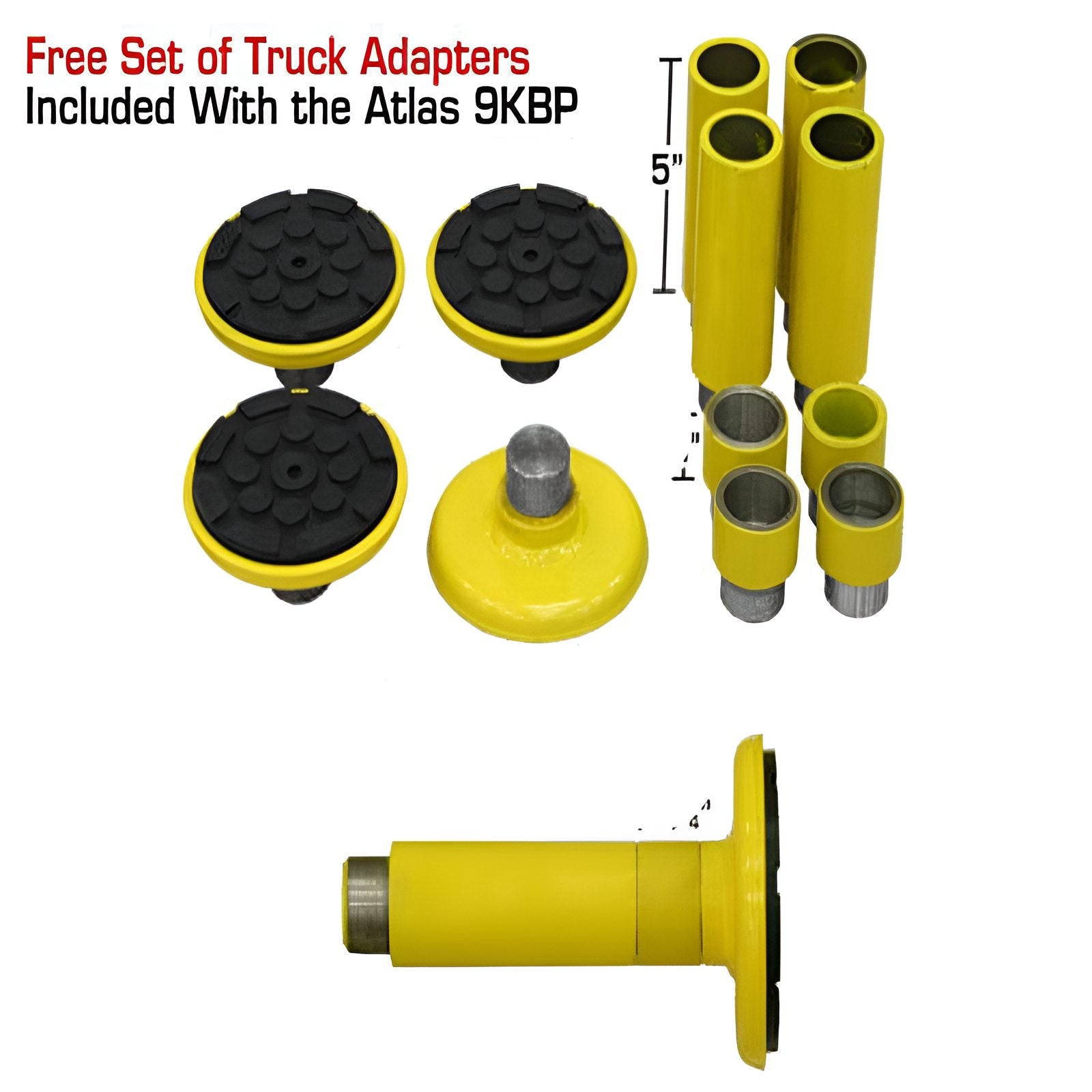 Atlas 9KBP 9,000 lb 2 Post Lift - Extension Part View