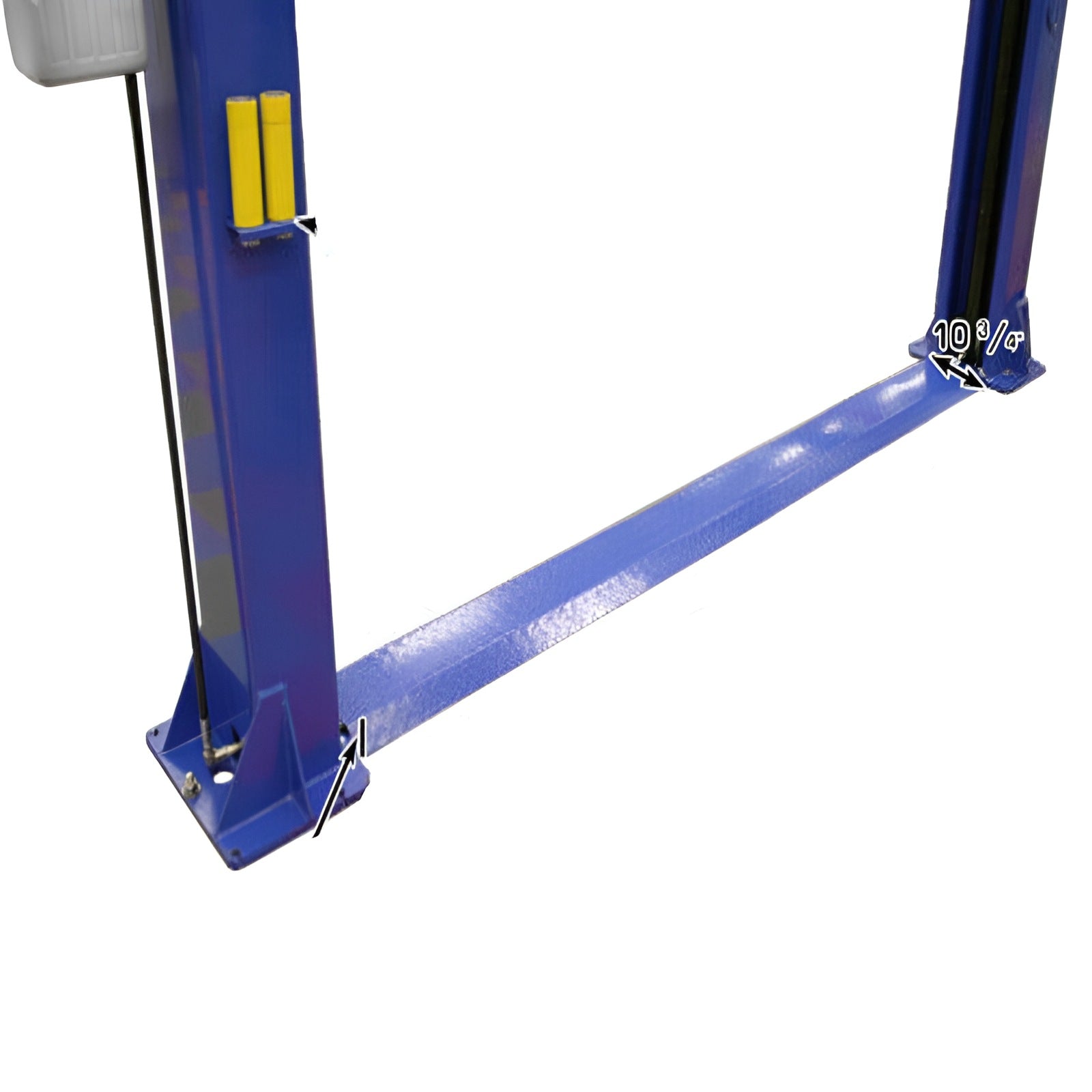 Atlas 9KBP 9,000 lb Footer Base View