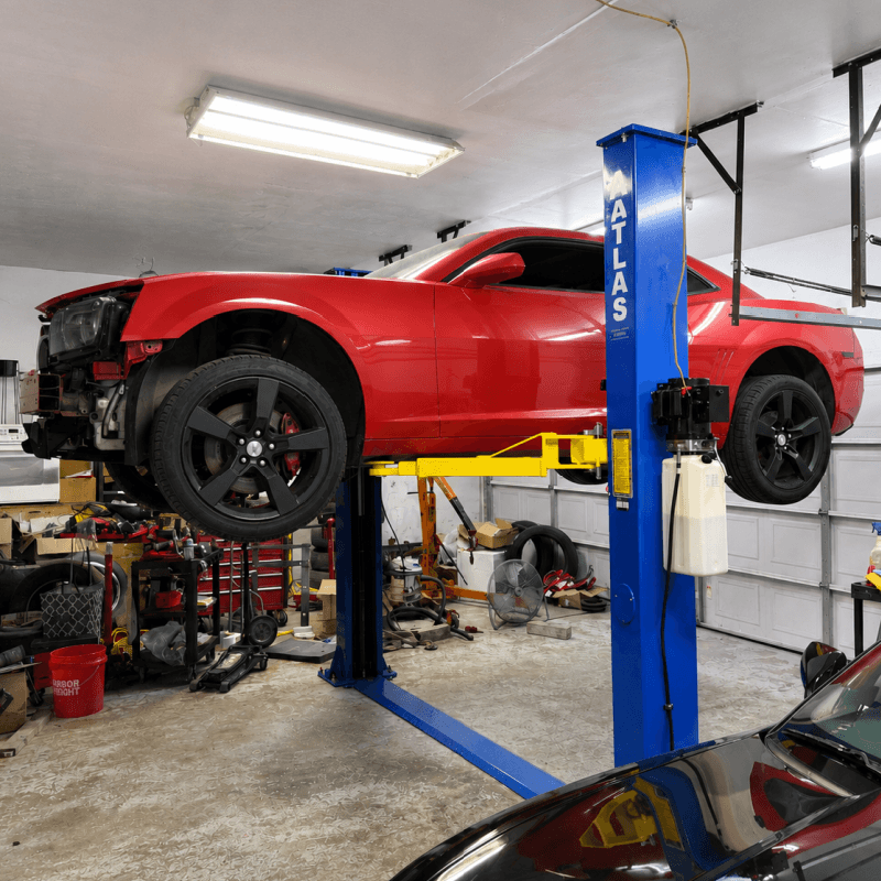 Happy Customer from HeavyLift Direct - Camaro Installed in 10 foot ceiling on 9KBP