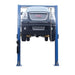 Atlas 9OHSC 9,000 lb Front View with Car Lifting High
