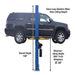 Side View 9OHSC 9,000 lb 2 Post Lift