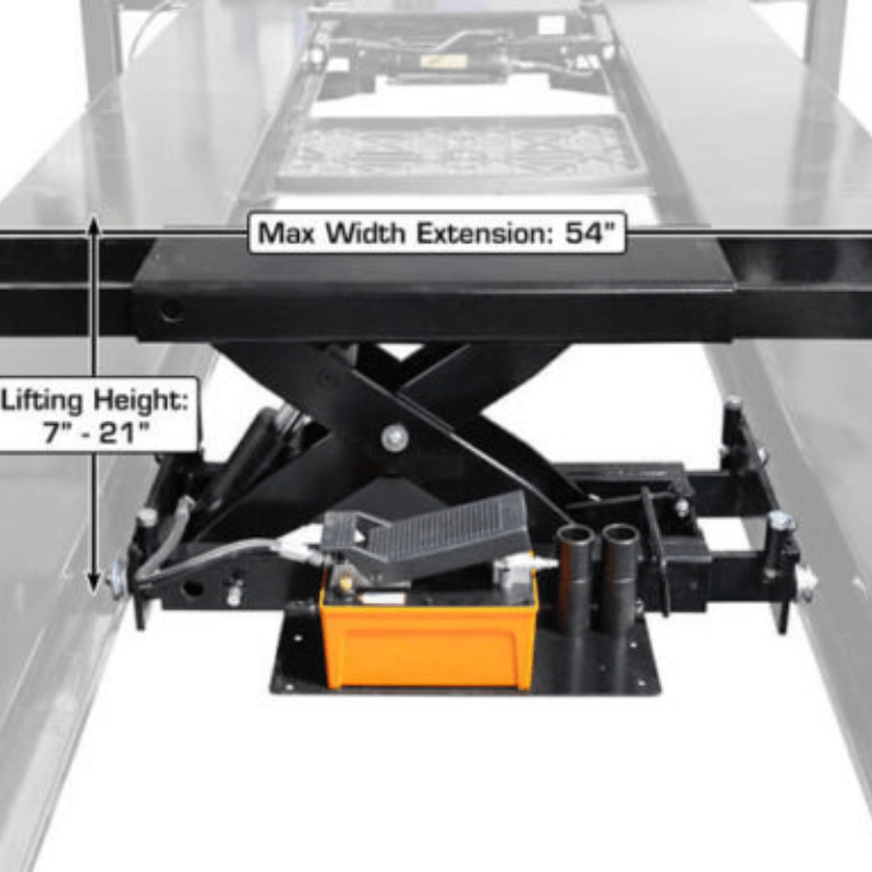 Rolling Bridge Jack RJ6BK 6,000 lb by Atlas Side View