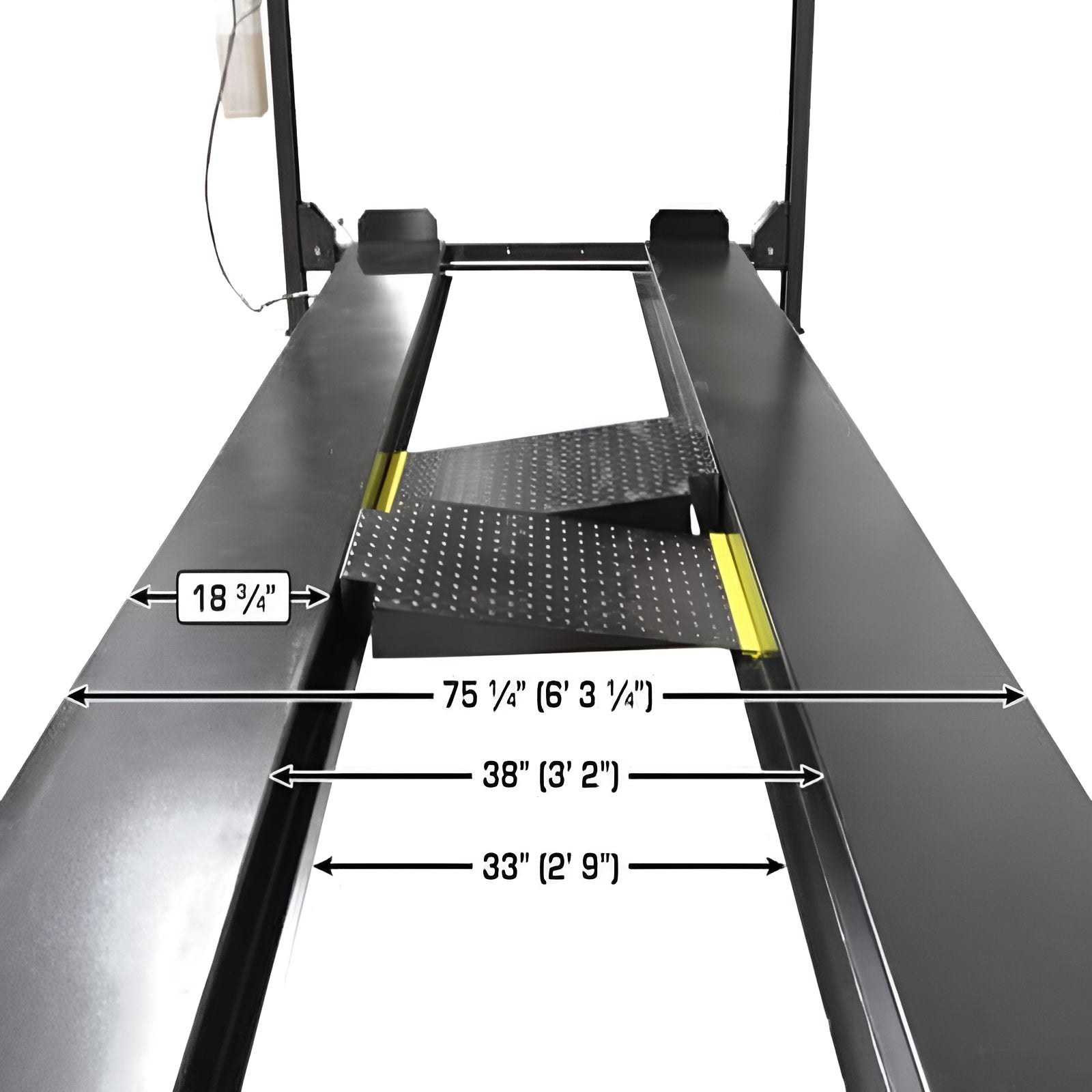 Ramps View Atlas Apex 8, 8,000 lb 4 Post Vehicle Storage Lift - ALI Certified