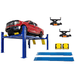 Atlas ATEXH-PRO12KA-COMBO 12,000lbs 4-Post Lift with Alignment Kit and RJ6 Combo View