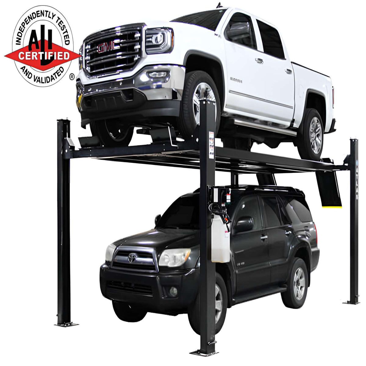 Atlas Apex 9, 9,000 lb 4 Post Vehicle Storage Lift - ALI Certified ...