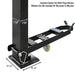 Atlas Apex 9, 9,000 lb 4 Post Vehicle Storage Lift - ALI Certified Footer Rolling Caster View
