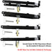 Atlas APEX 9 4 Post Patient Lift - Casters View