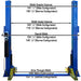 Atlas BP12000X, 12,000 lb Front View No Car