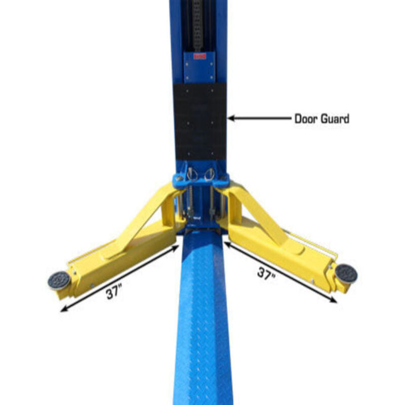 Atlas BP12000X- Under Lift Carriage View