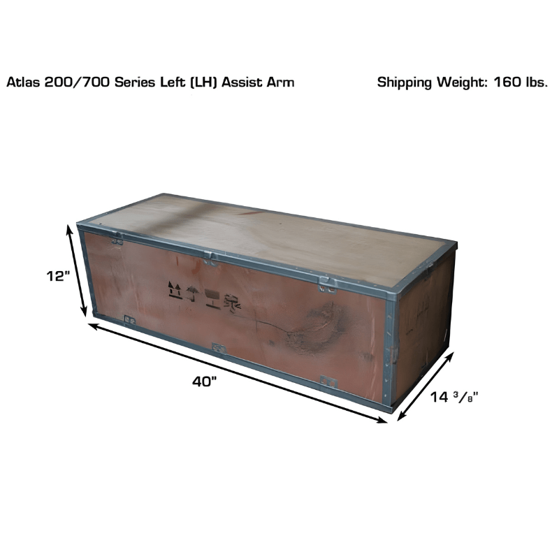 Atlas DAA-T 700 Series Dual Assist Arms Shipping Box