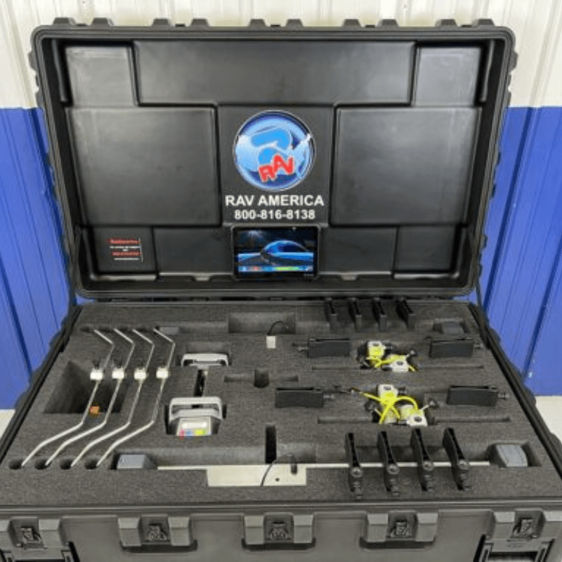 ESM1 Heavy Duty Truck Alignment System by Front View