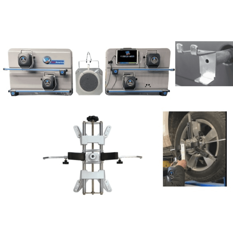 Edge TD2.0 WiFi Alignment System With Deluxe Package - All Accessories View