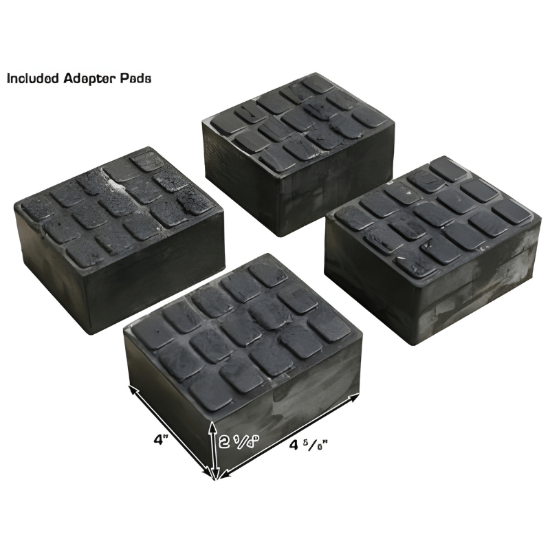 FM9SL 9,000 lb In Ground Lift - Full Rise Adapters View