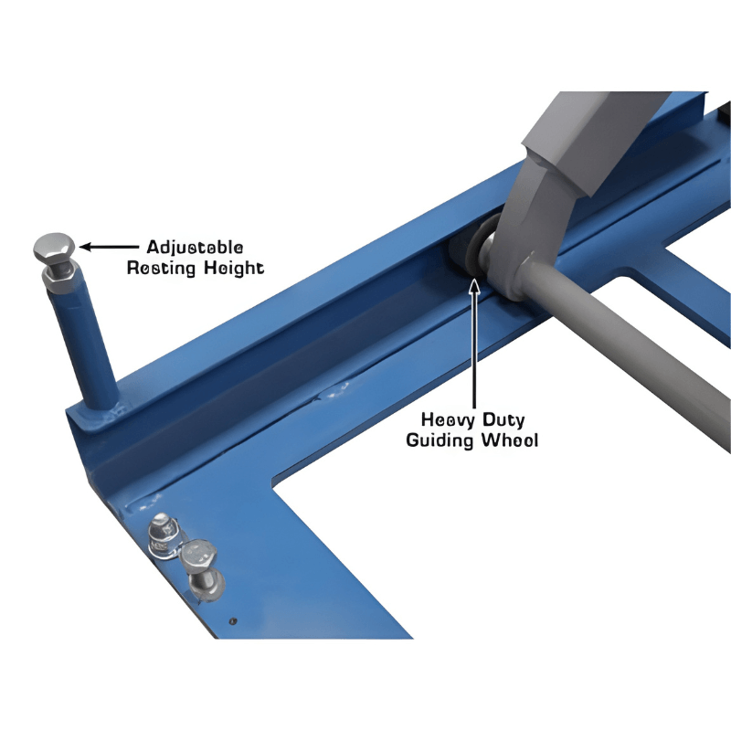 Atlas FM9SL 9,000 lb In Ground Lift - Full Rise Frame View