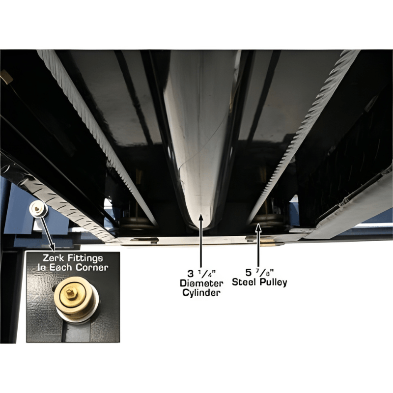 Atlas Garage Pro8000 Lower Part View