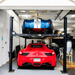Garage Pro8000 with Shelby and Ferrari - Happy Heavylift Direct Customer Install