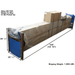 Atlas OHX10000X 10,000 lb Extra Tall 2-Post Lift Shipping Box View