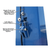 Atlas OHX10000X 10,000 lb Extra Tall 2-Post Lift Locking Parts View