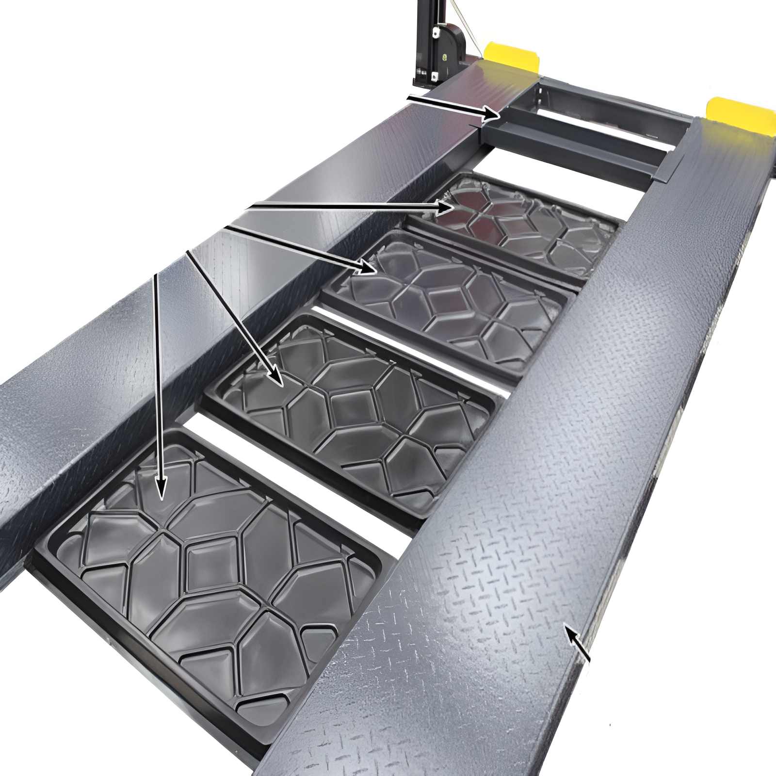  408 SL 8,000lb 4 Post Vehicle Storage Lift - Super Deluxe 